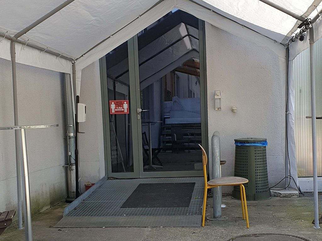 Access to the Domagkateliers with ramp