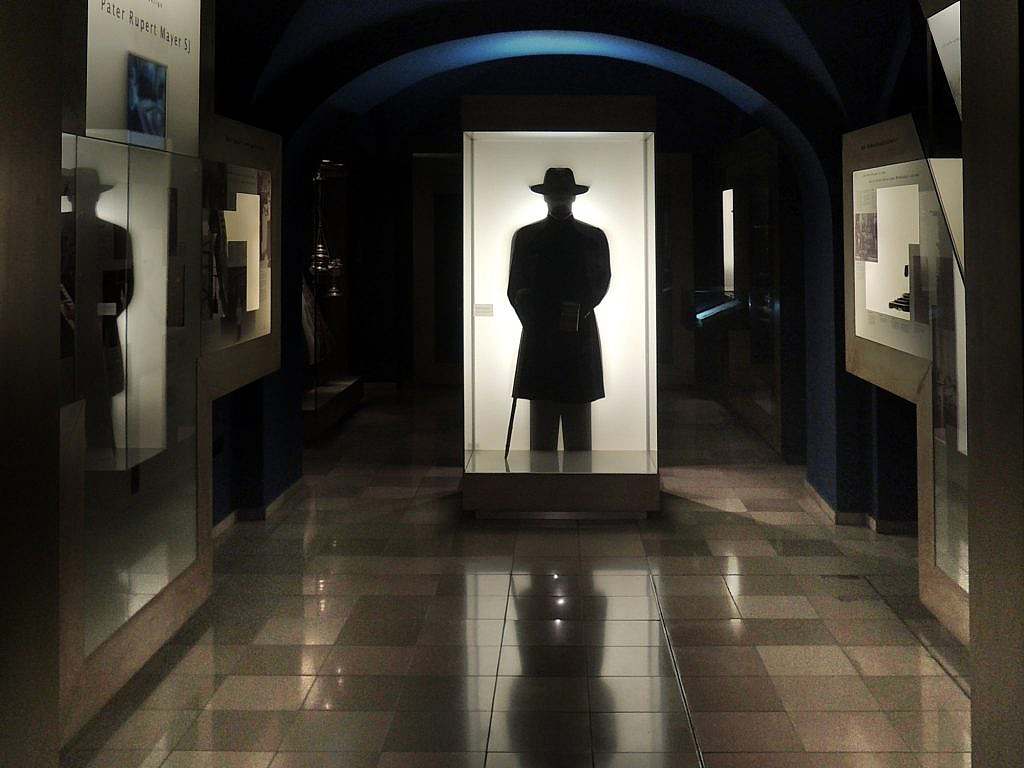 Black man in a glass door