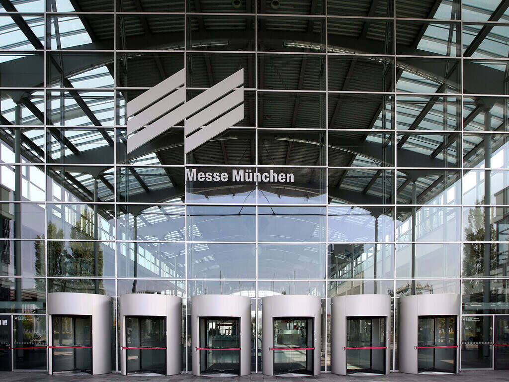 Entrance area Munich Trade Fair Centre