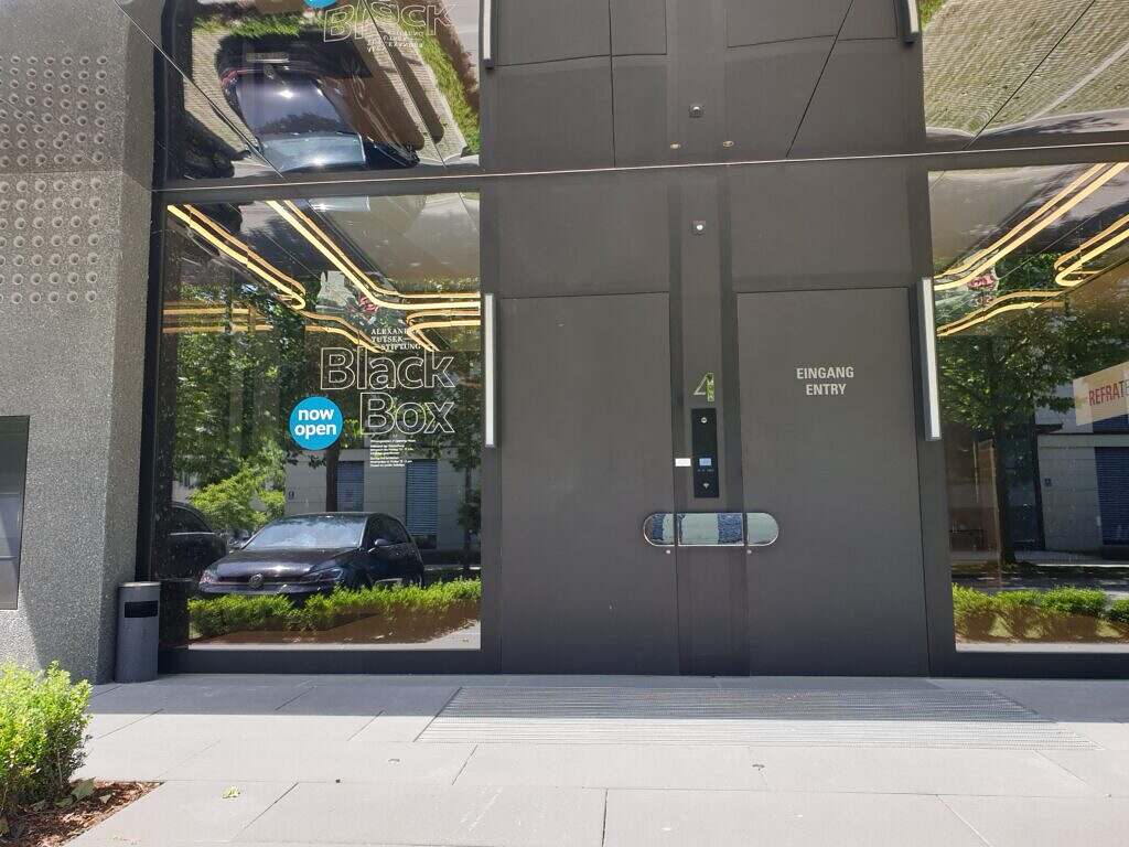 Eingang zur Stiftung