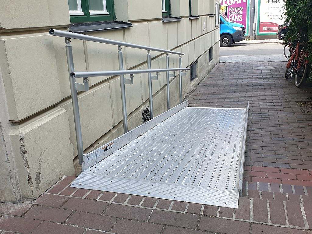 Rampe von der Entenbachstraße