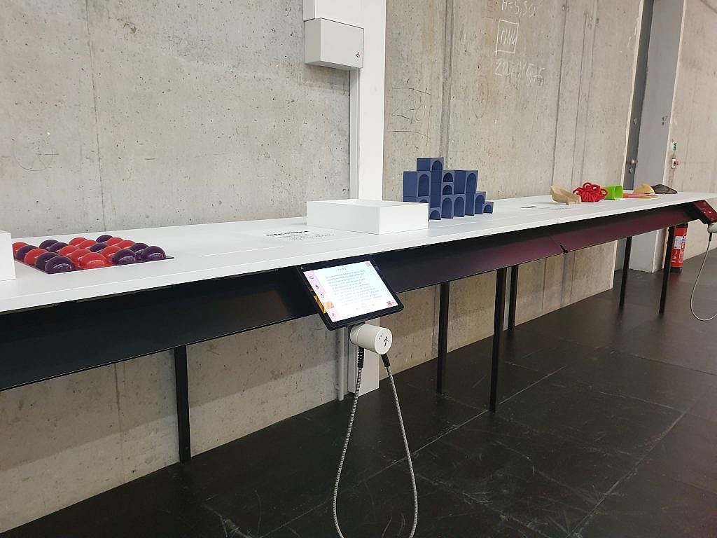 Touch and listening station