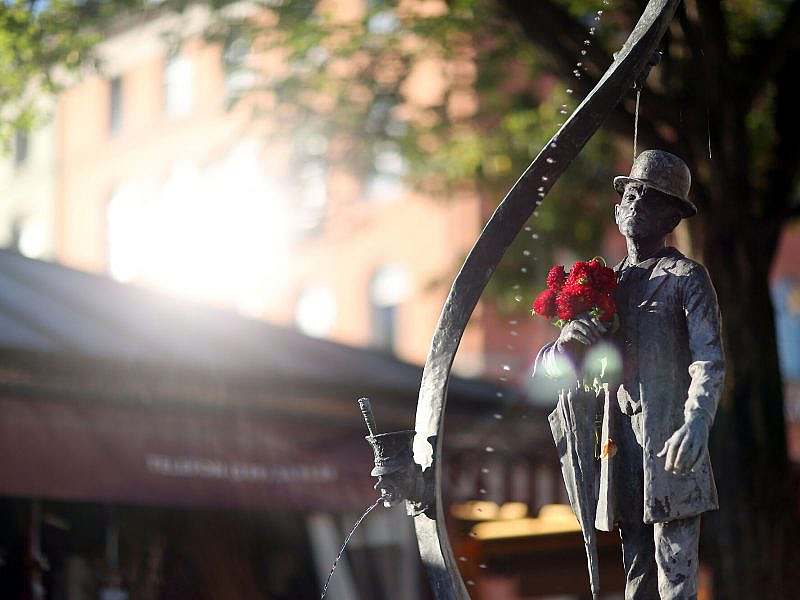 Fountain figure Karl Valentin