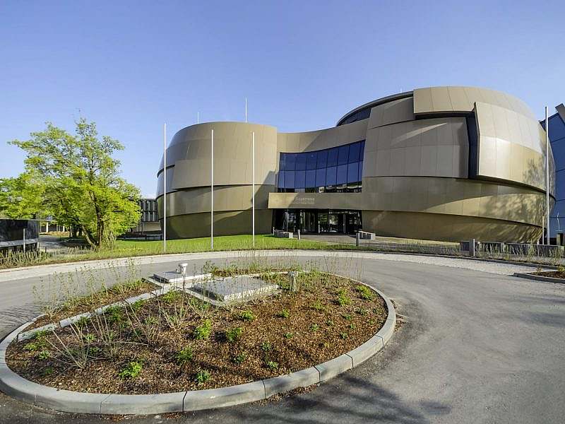 Futuristic building