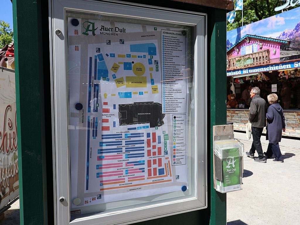 Übersichtsplan des gesamten Veranstaltungs-Geländes