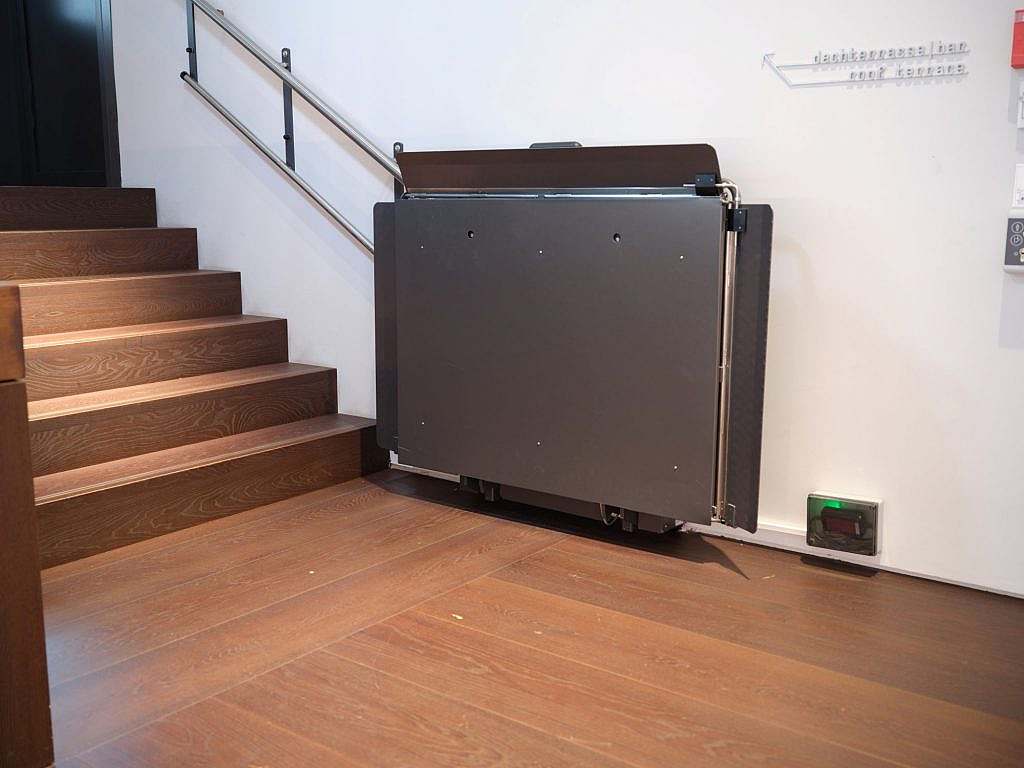 Folded stairlift